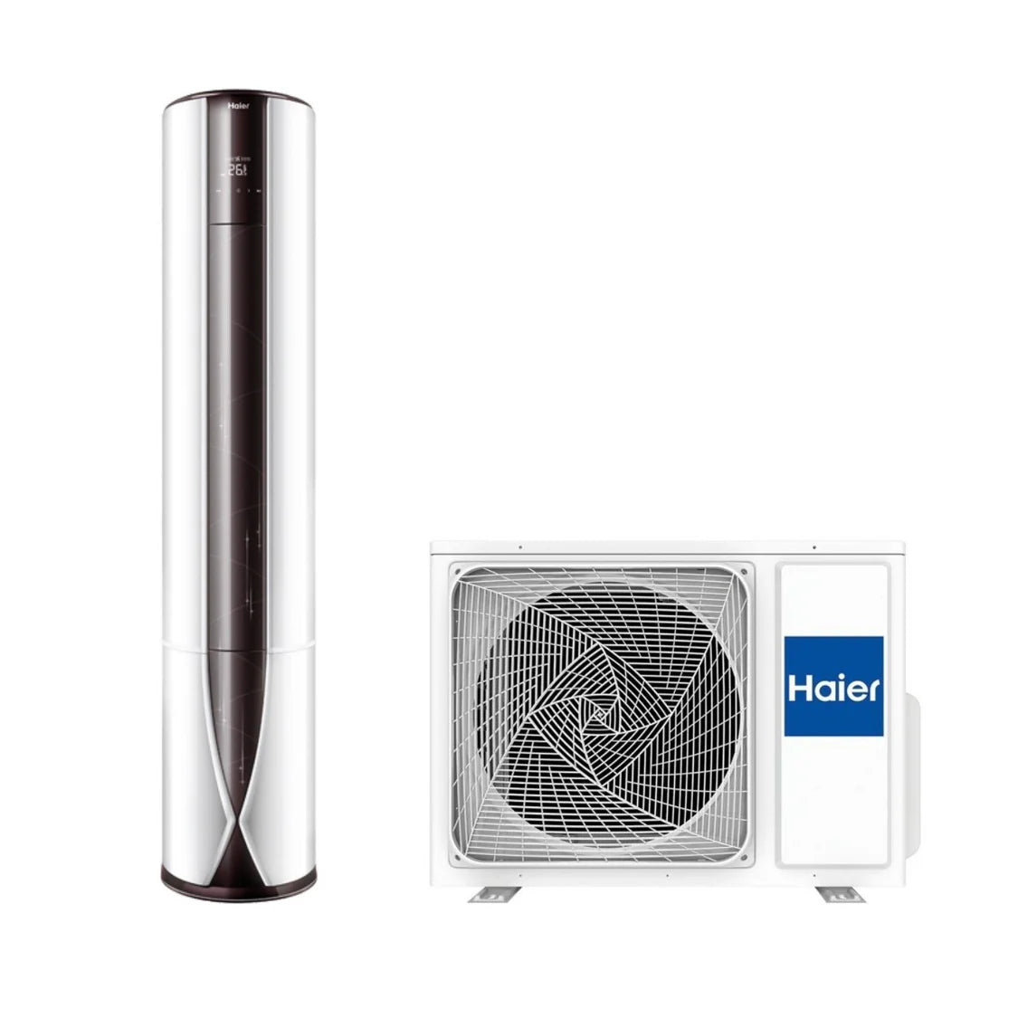 Haier Zun Inverter Column Air Conditioner 24000 BTU AP71DFCHRA R-32 Integrated Wi-Fi Class A++ with Remote Control