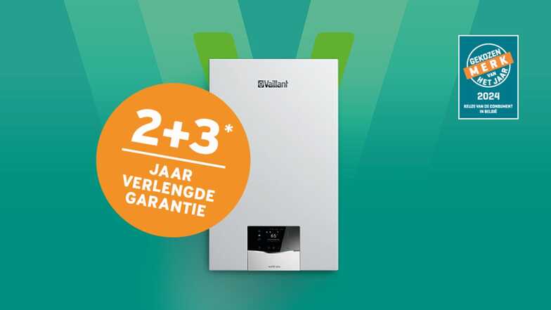 Gesloten condensatiegaswandketel Vaillant ecoTEC plus VCW32 CS